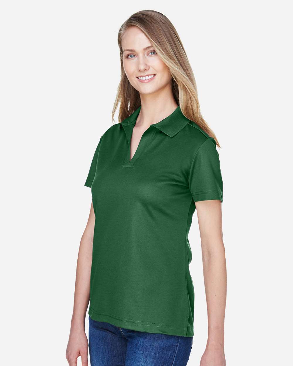 Women's CrownLux PerformanceÂ®Â Plaited Polo