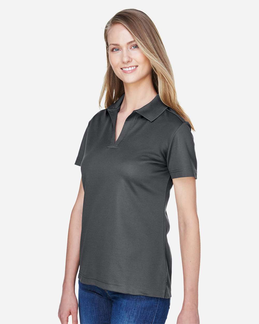 Women's CrownLux PerformanceÂ®Â Plaited Polo