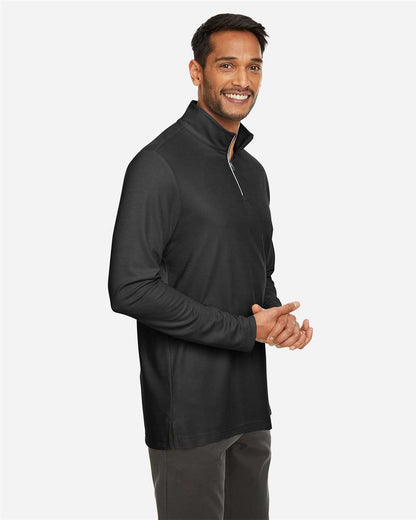Men's Fusion ChromaSoftÂ™ Pique Quarter-Zip Pullover