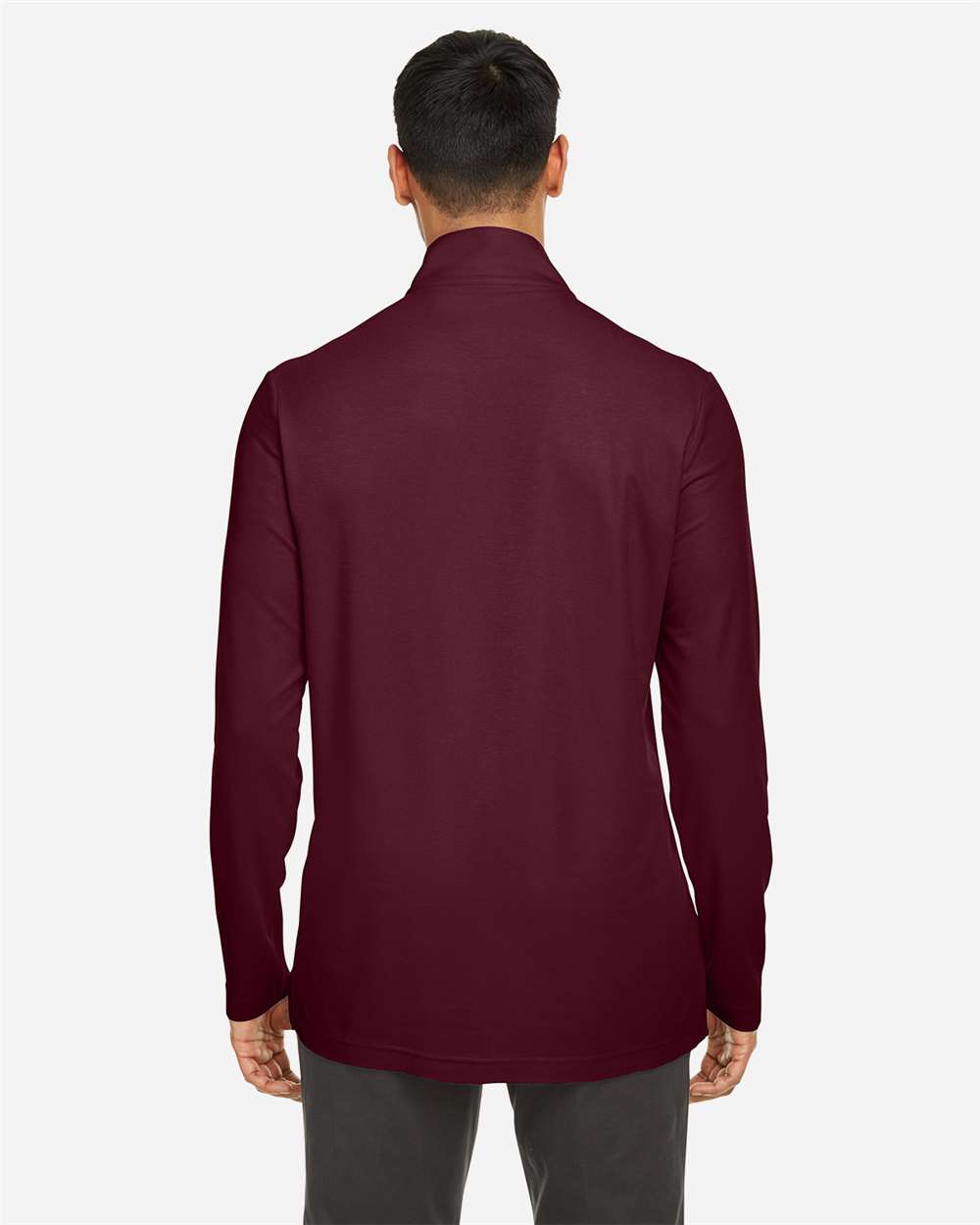 Men's Fusion ChromaSoftÂ™ Pique Quarter-Zip Pullover
