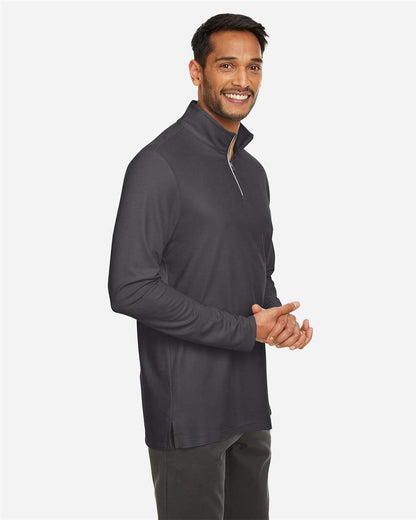 Men's Fusion ChromaSoftÂ™ Pique Quarter-Zip Pullover