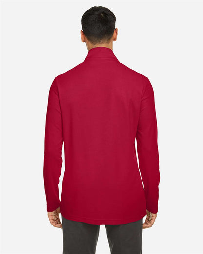 Men's Fusion ChromaSoftÂ™ Pique Quarter-Zip Pullover