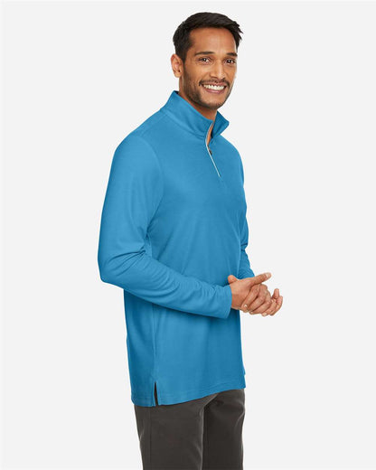 Men's Fusion ChromaSoftÂ™ Pique Quarter-Zip Pullover