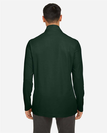 Men's Fusion ChromaSoftÂ™ Pique Quarter-Zip Pullover