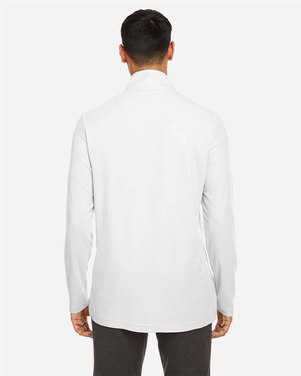 Men's Fusion ChromaSoftÂ™ Pique Quarter-Zip Pullover