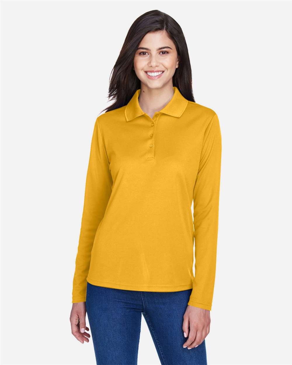 Women's Pinnacle Performance Long Sleeve PiquÃ© Polo
