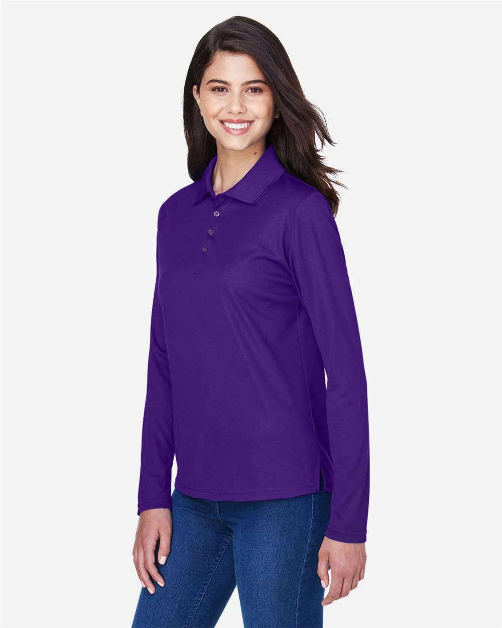 Women's Pinnacle Performance Long Sleeve PiquÃ© Polo