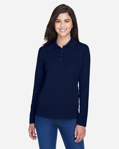 Women's Pinnacle Performance Long Sleeve PiquÃ© Polo