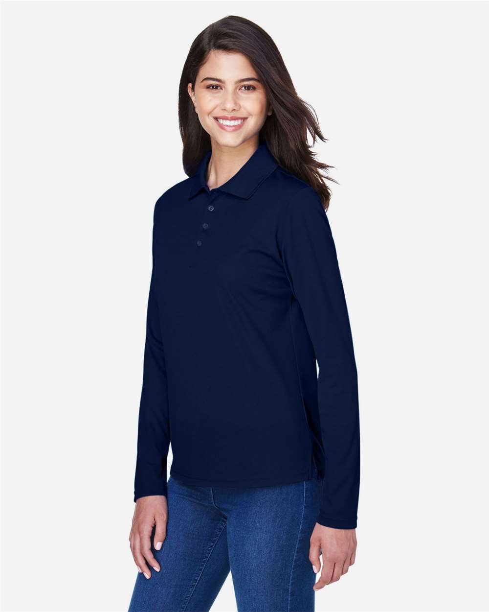Women's Pinnacle Performance Long Sleeve PiquÃ© Polo