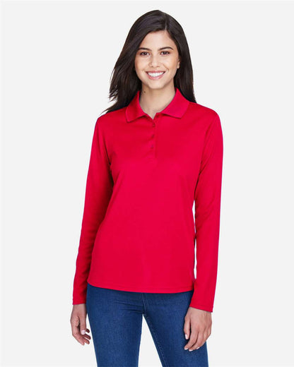 Women's Pinnacle Performance Long Sleeve PiquÃ© Polo