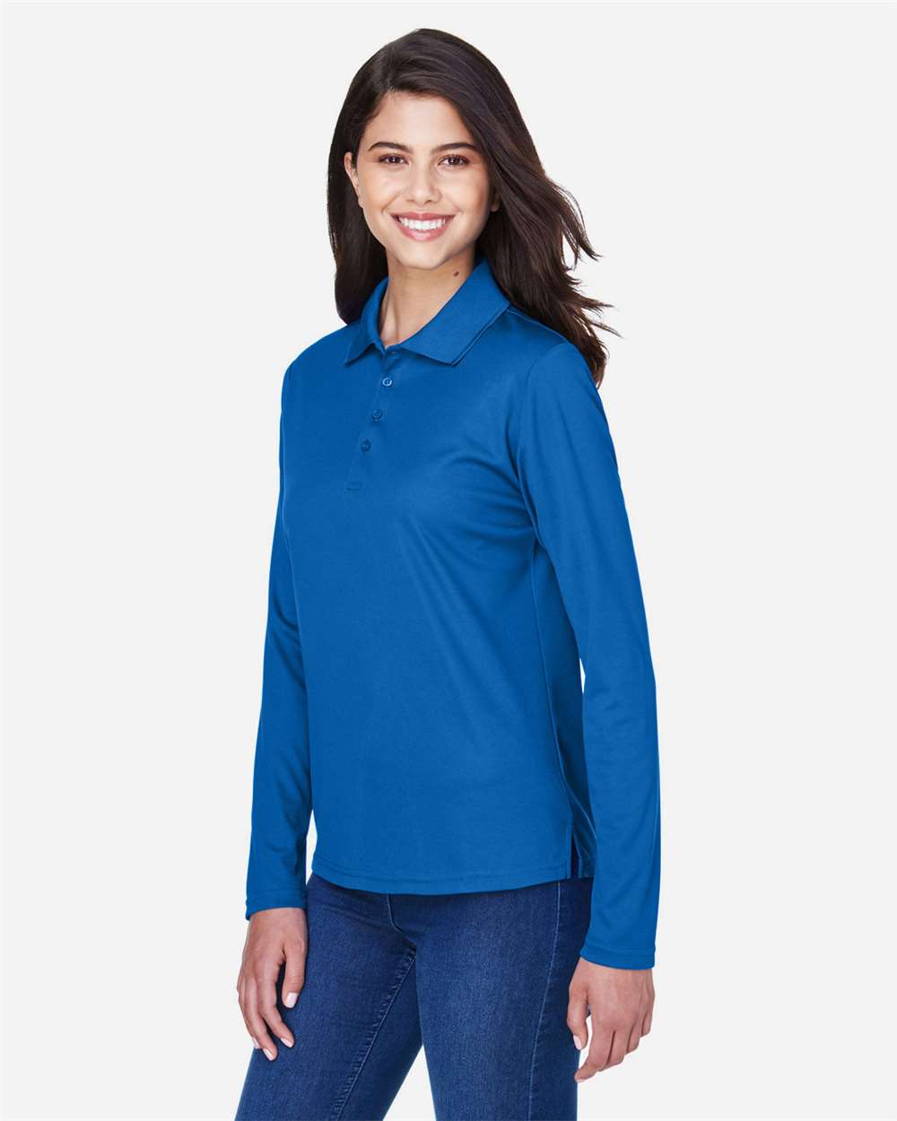 Women's Pinnacle Performance Long Sleeve PiquÃ© Polo