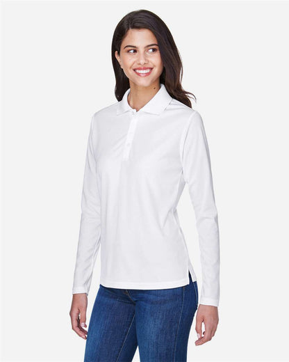 Women's Pinnacle Performance Long Sleeve PiquÃ© Polo