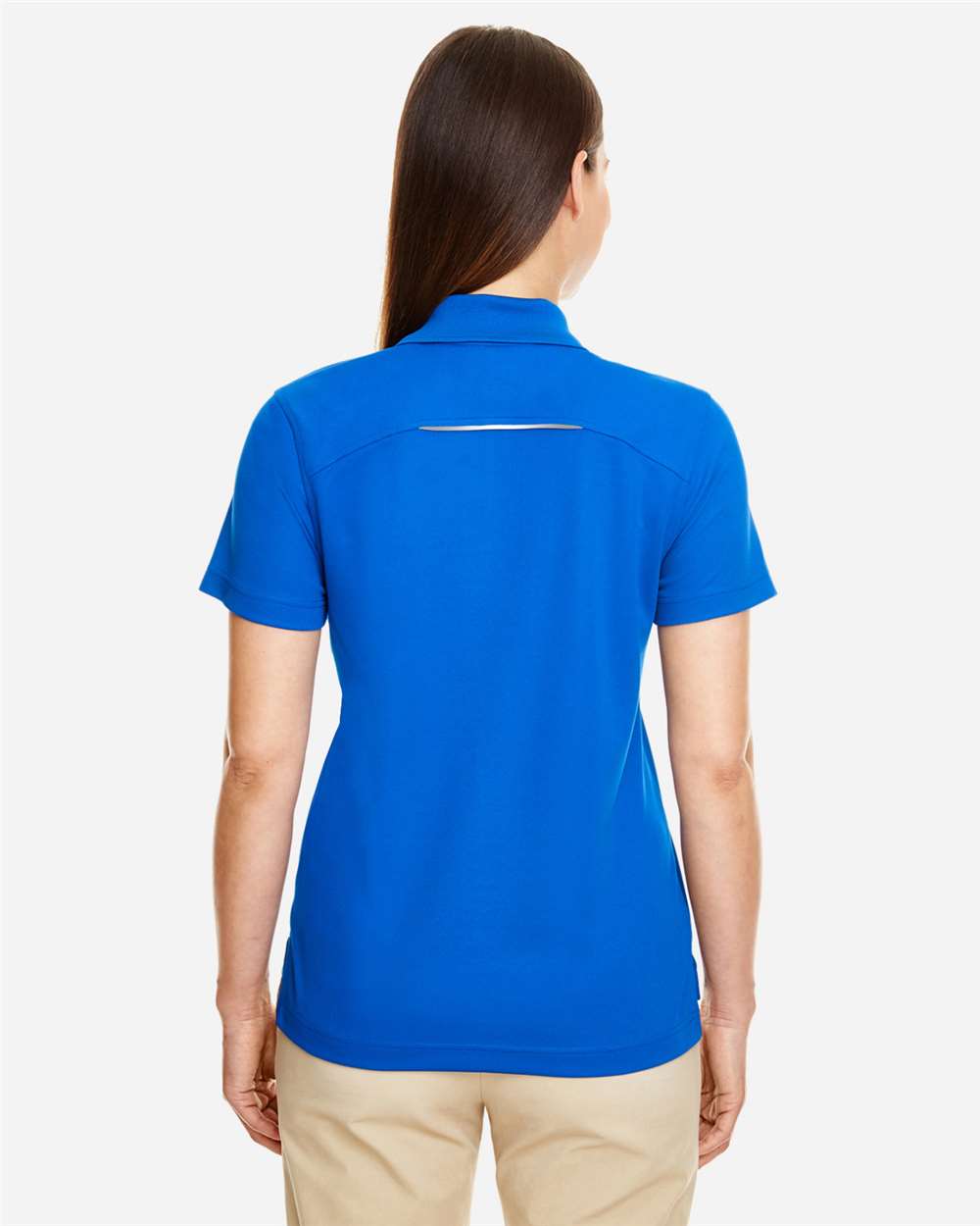 Women's Radiant Performance PiquÃ© Polo with Reflective Piping
