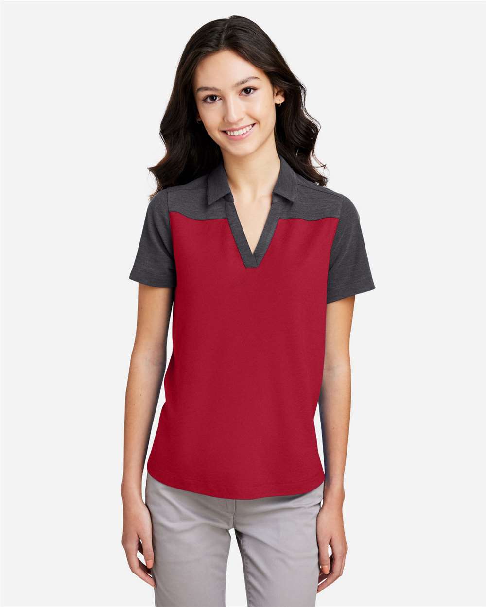 Women's Fusion ChromaSoftÂ™ Colorblock Polo