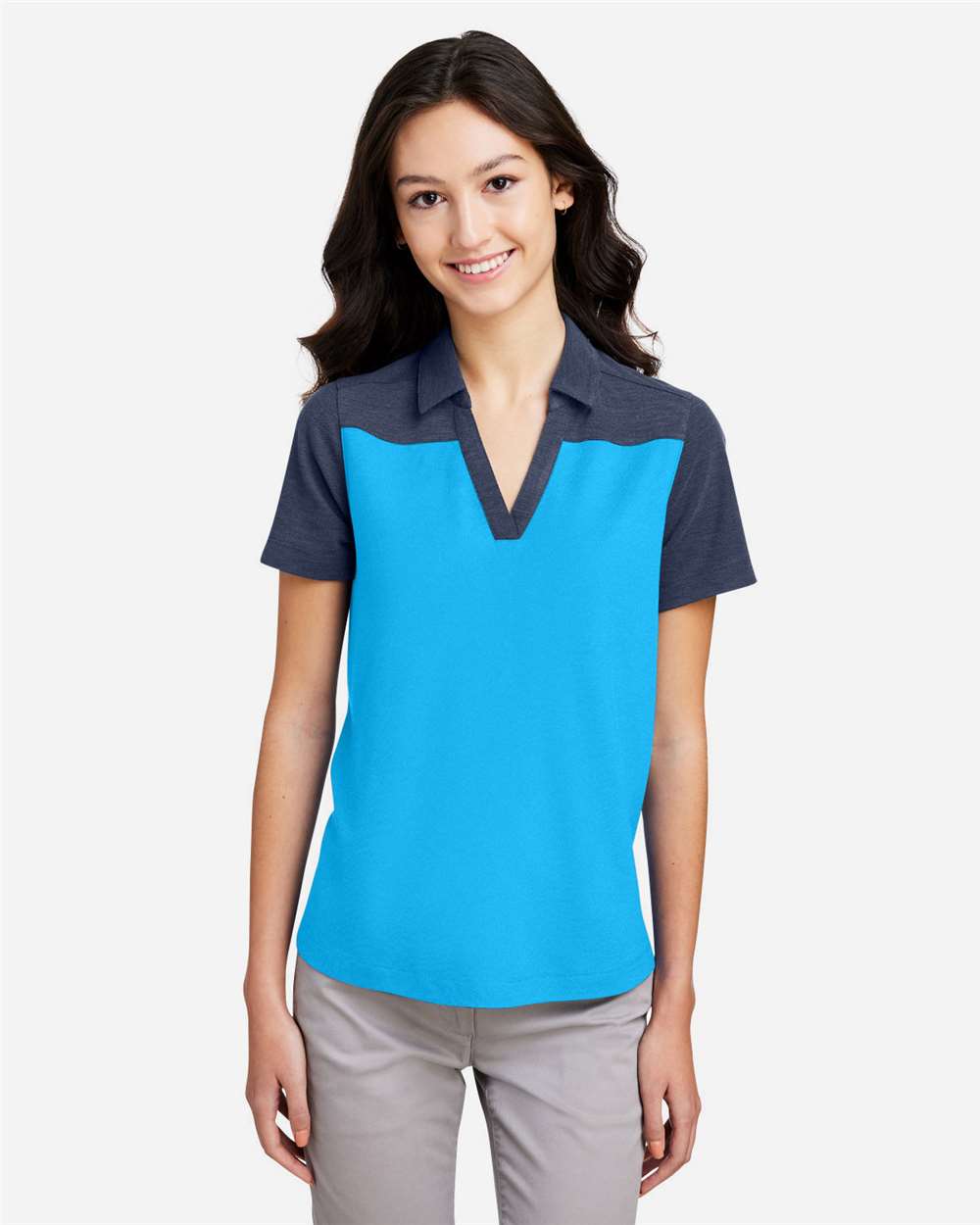 Women's Fusion ChromaSoftÂ™ Colorblock Polo