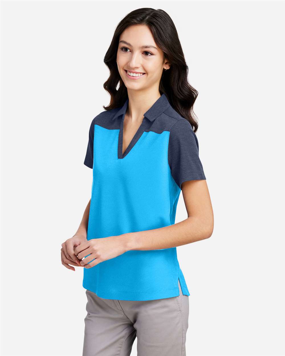 Women's Fusion ChromaSoftÂ™ Colorblock Polo