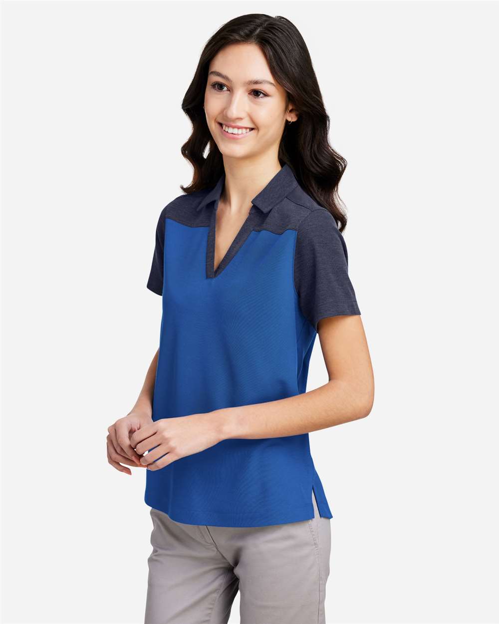 Women's Fusion ChromaSoftÂ™ Colorblock Polo