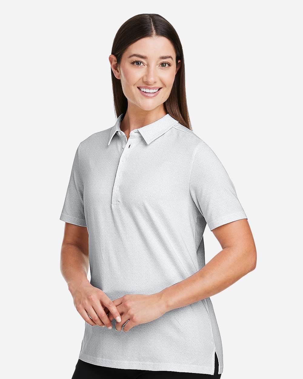 Women's Crownlux PerformanceÂ® Geo Polo