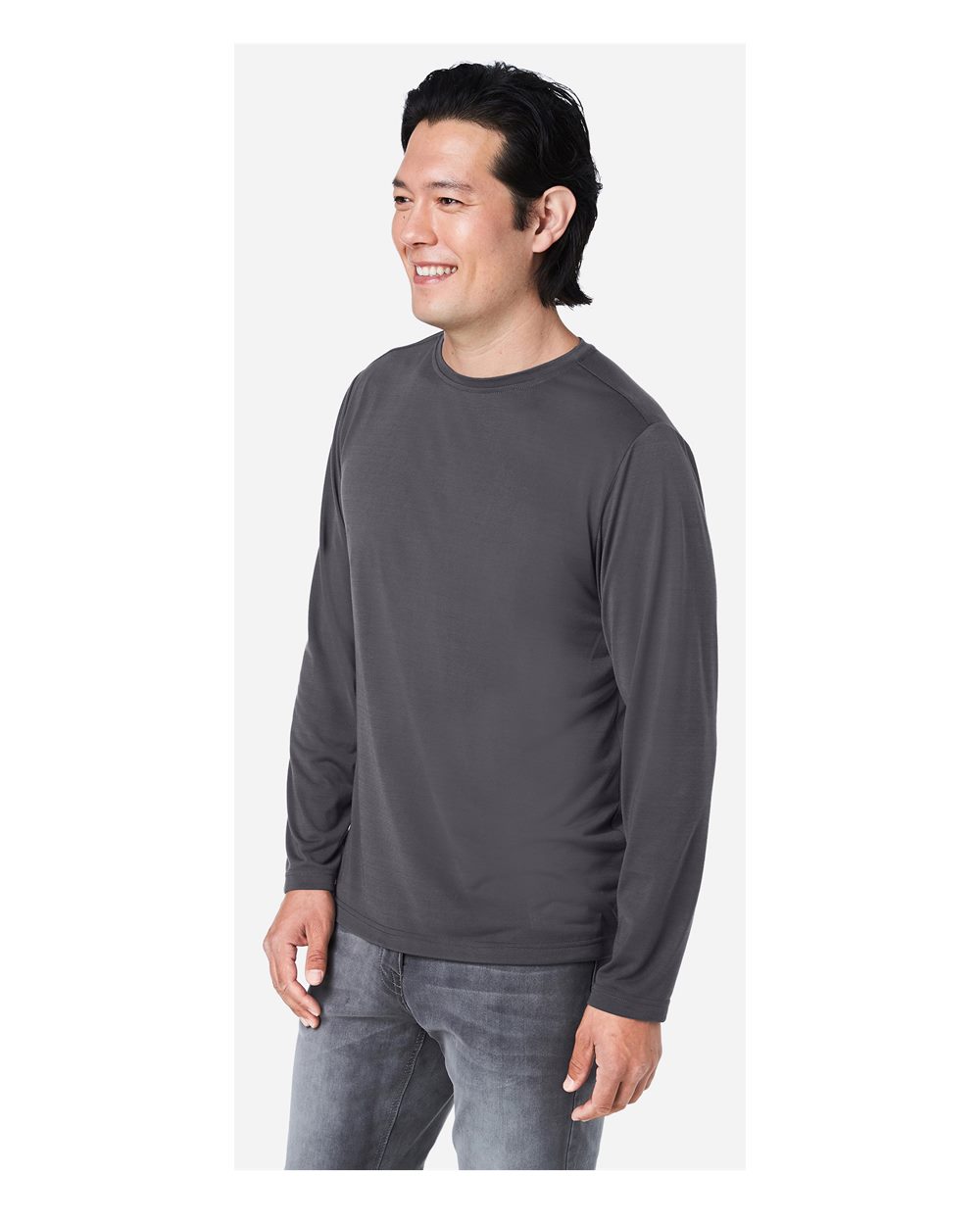Unisex Fusion ChromaSoftÂ™ Performance Long Sleeve T-Shirt