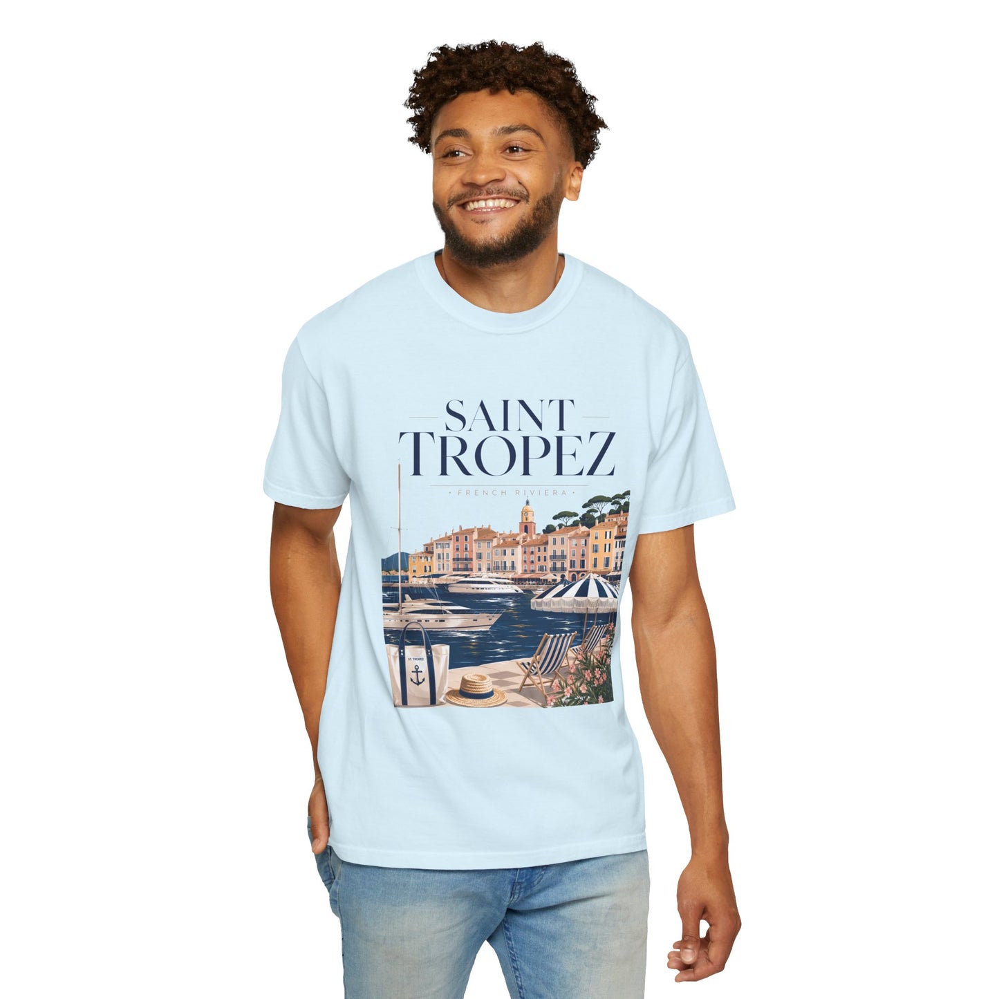 Saint Tropez – French Riviera | Premium Summer Tee