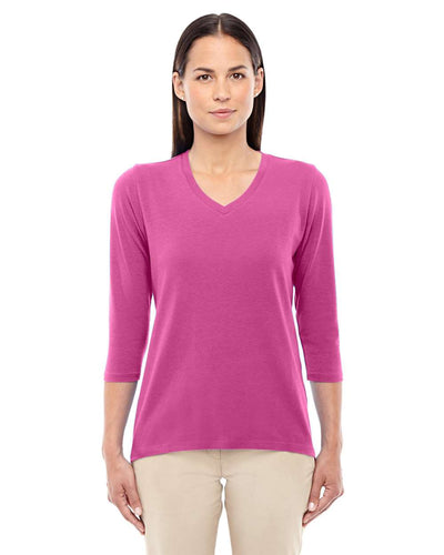 Women's Perfect FitÃ‚â„¢ Bracelet-Length t-V-Neck Top