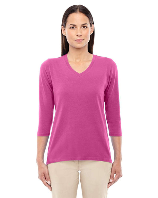 Women's Perfect FitÂ™ Bracelet-Length V-Neck Top