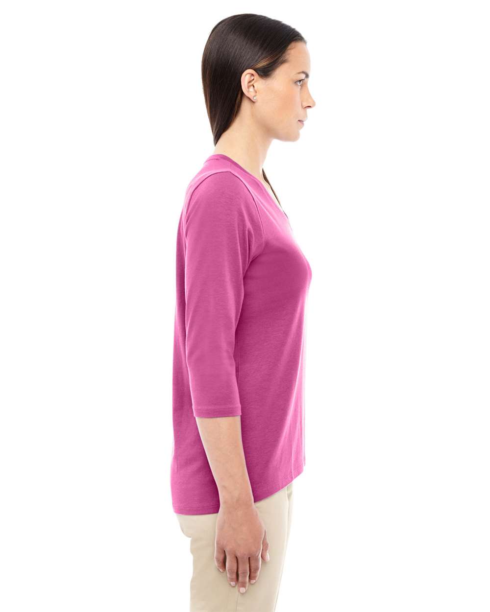 Women's Perfect FitÂ™ Bracelet-Length V-Neck Top