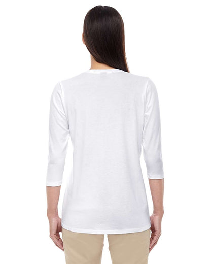 Women's Perfect FitÂ™ Bracelet-Length V-Neck Top