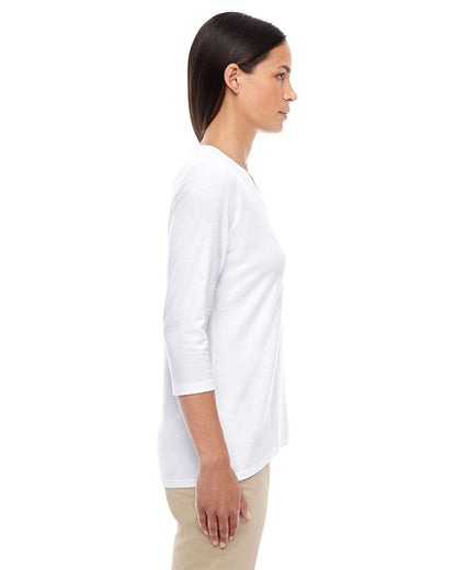 Women's Perfect FitÂ™ Bracelet-Length V-Neck Top