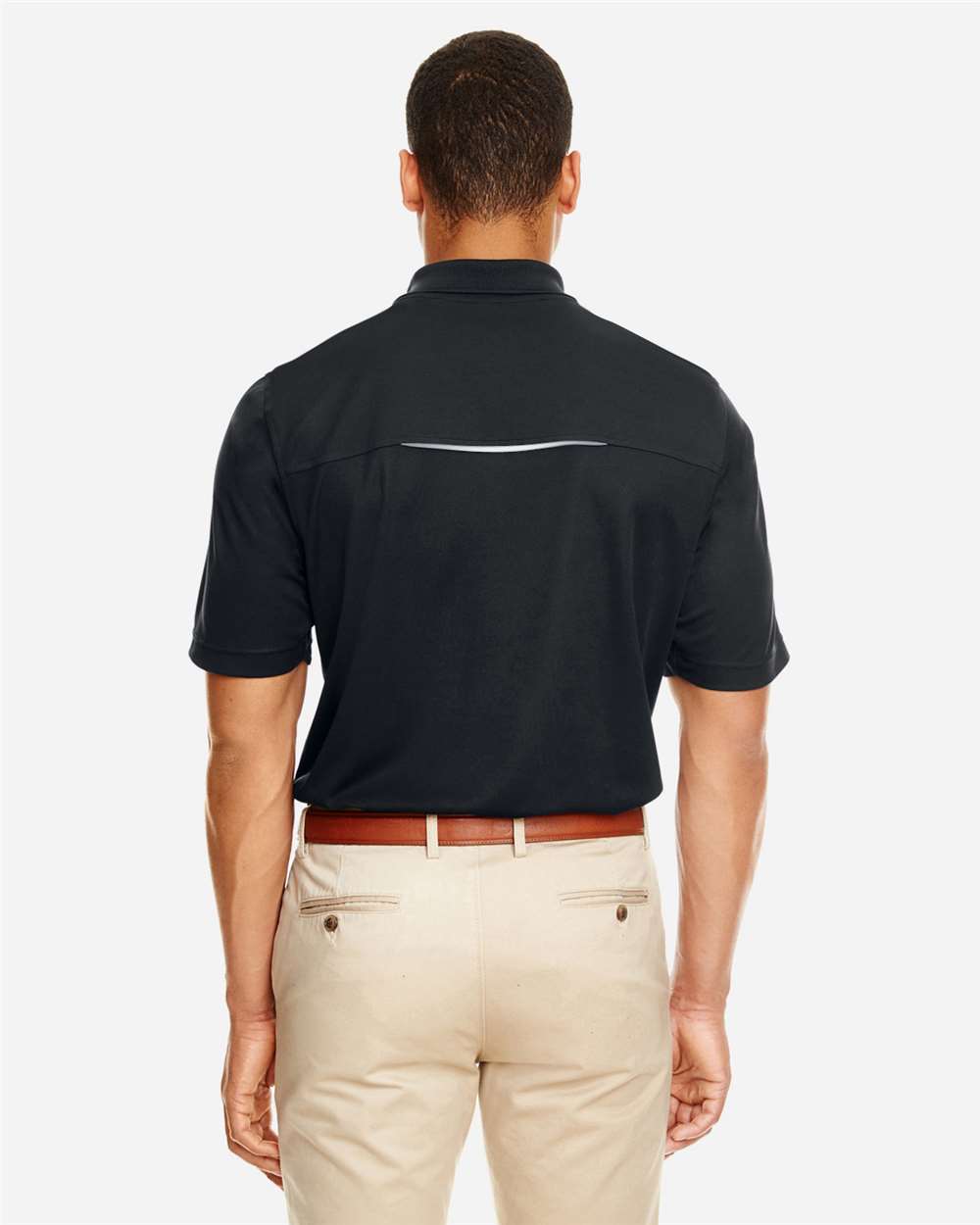 Men's Radiant Performance PiquÃ© Polo withÂ Reflective Piping