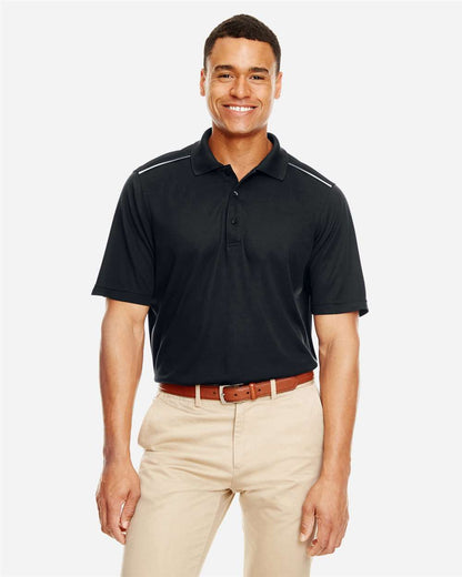 Men's Radiant Performance PiquÃ© Polo withÂ Reflective Piping
