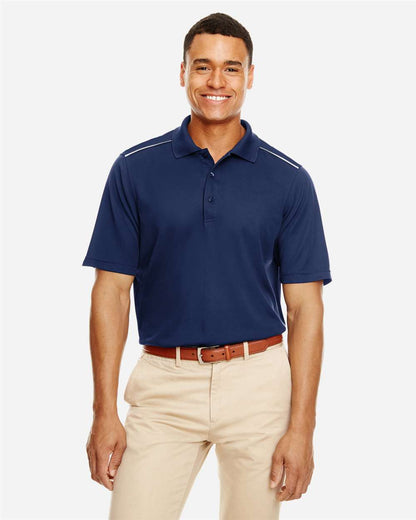 Men's Radiant Performance PiquÃ© Polo withÂ Reflective Piping