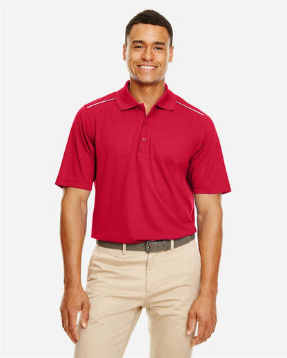 Men's Radiant Performance PiquÃ© Polo withÂ Reflective Piping