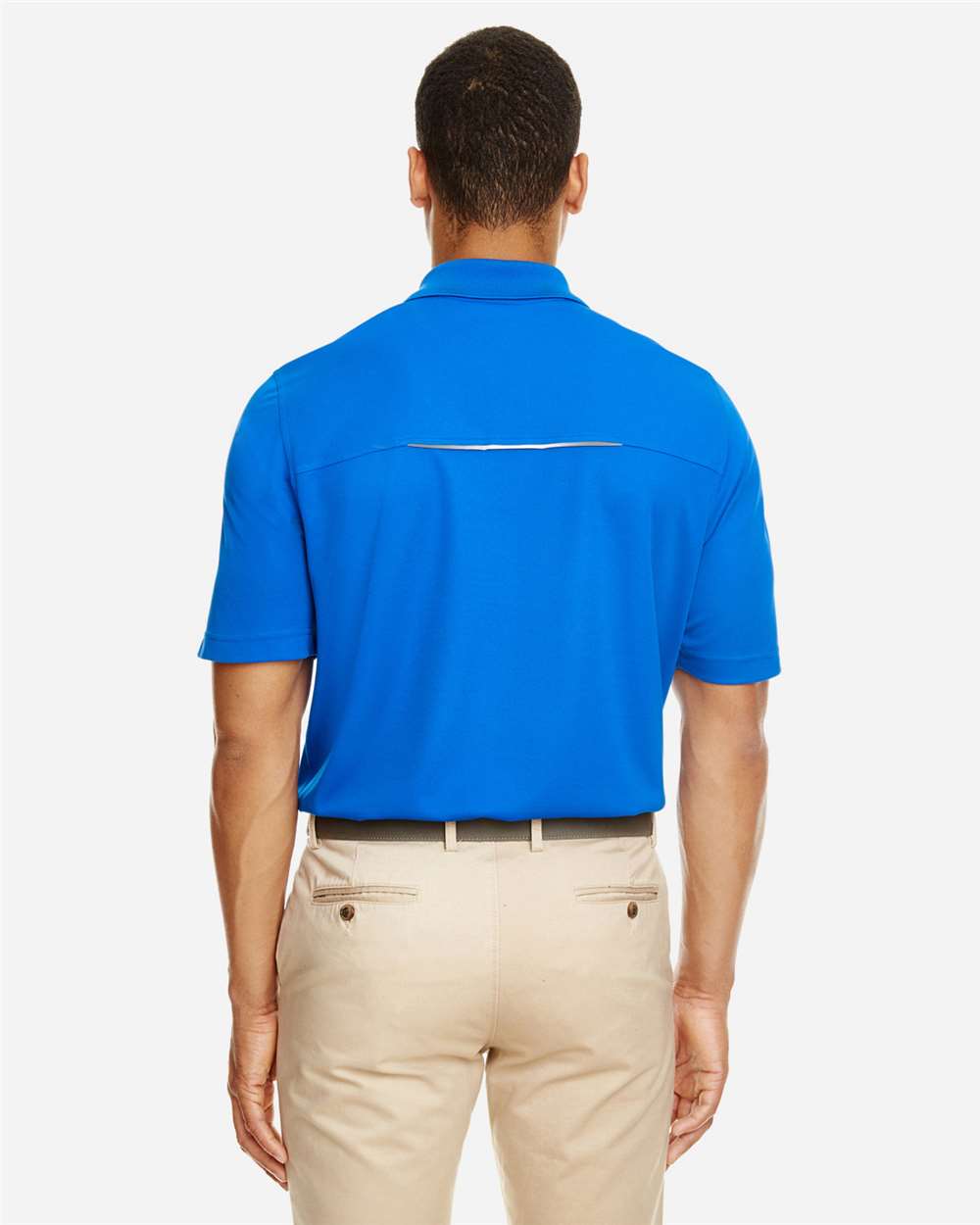 Men's Radiant Performance PiquÃ© Polo withÂ Reflective Piping