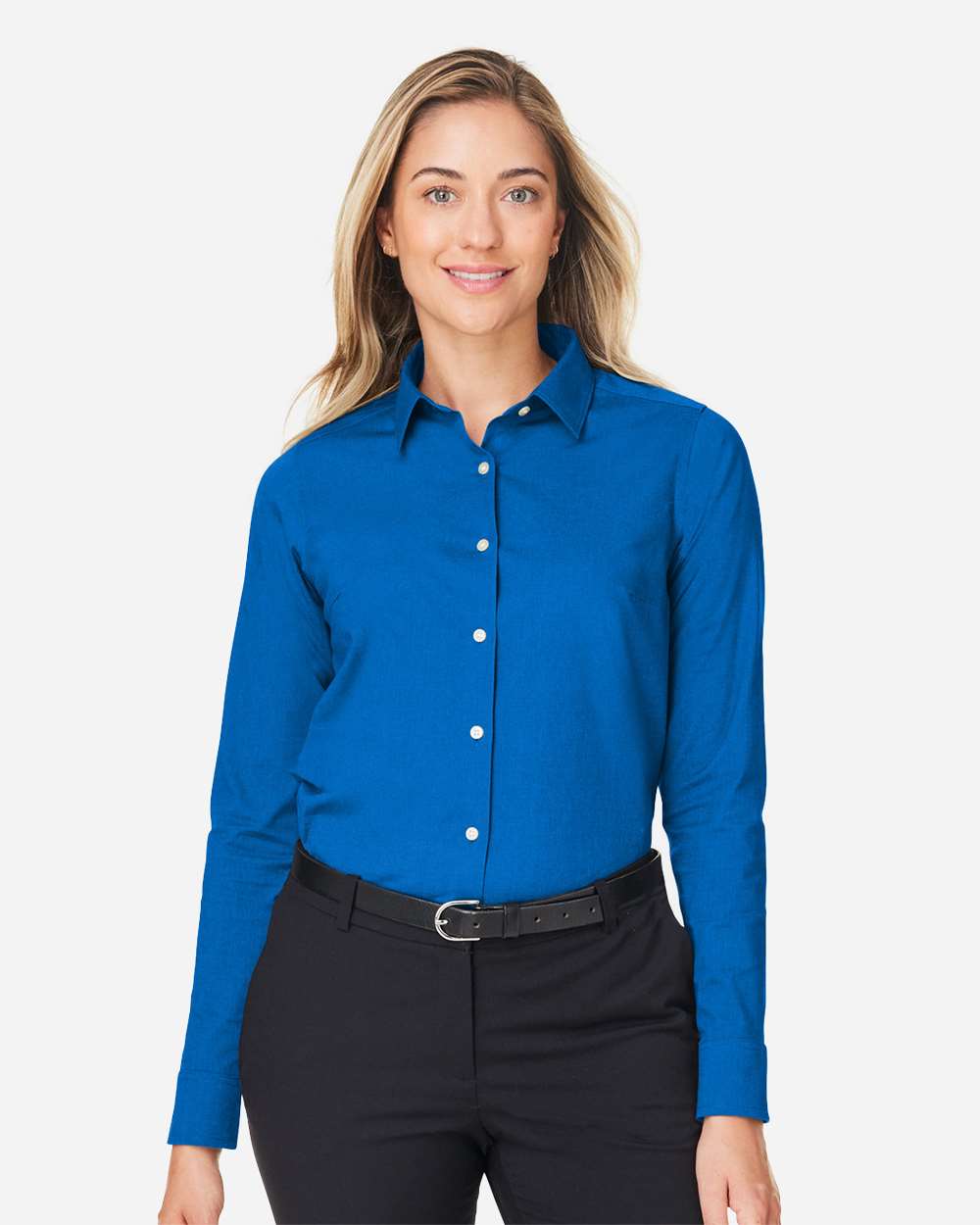 Women's CrownLux PerformanceÂ® Spencer Poplin Dress Shirt