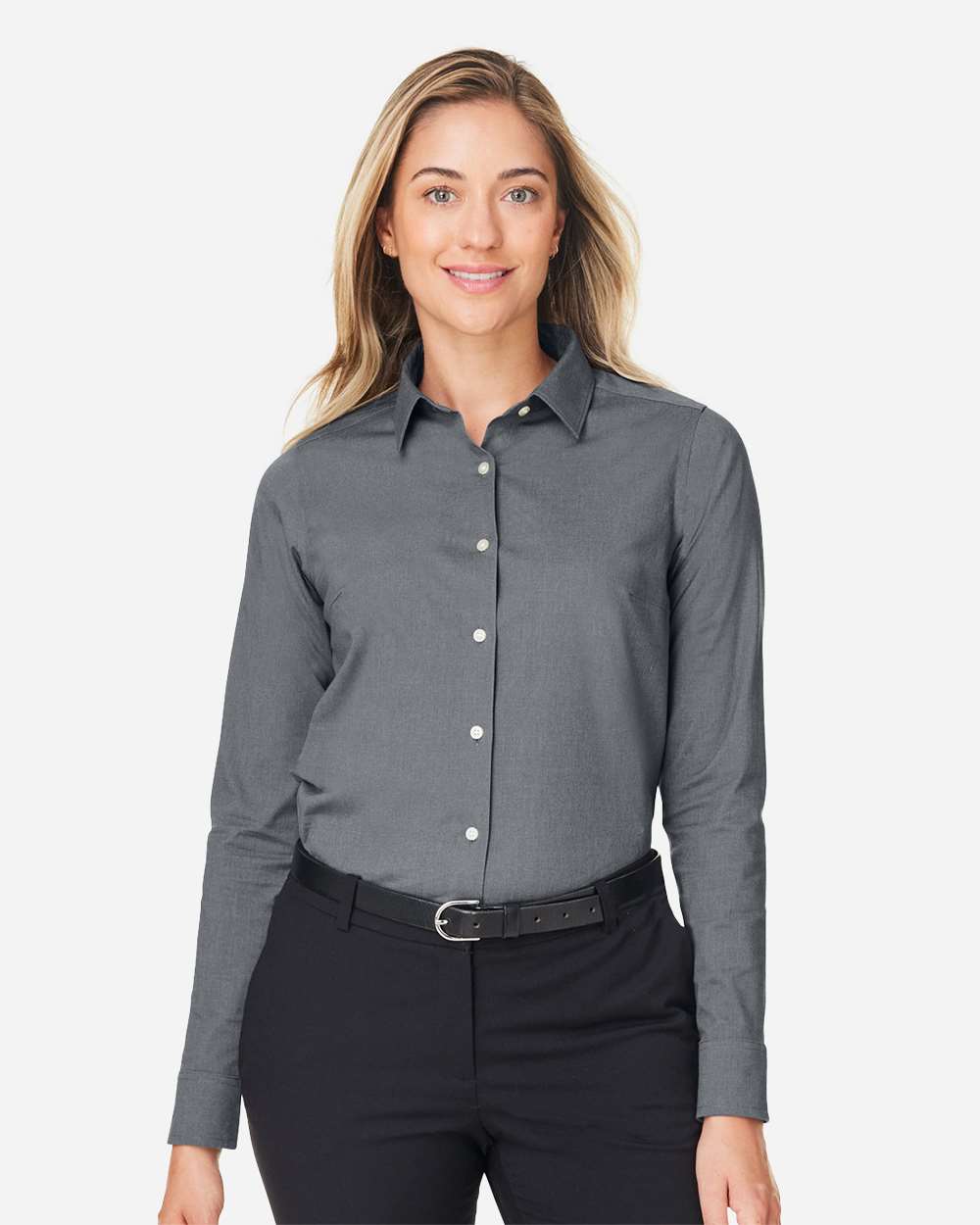 Women's CrownLux PerformanceÂ® Spencer Poplin Dress Shirt