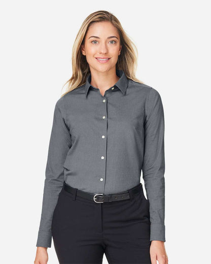 Women's CrownLux PerformanceÂ® Spencer Poplin Dress Shirt