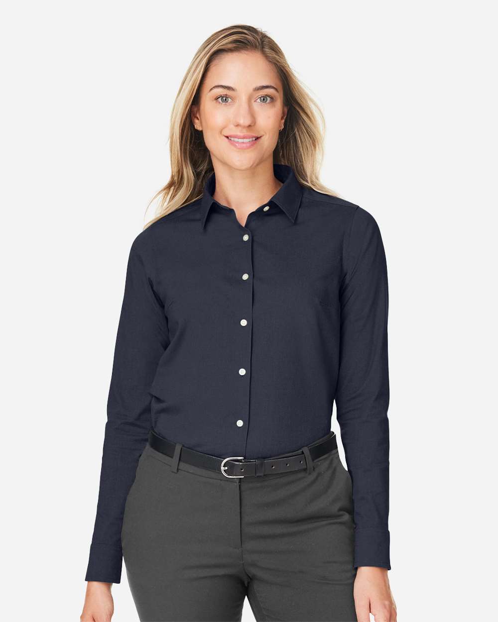 Women's CrownLux PerformanceÂ® Spencer Poplin Dress Shirt