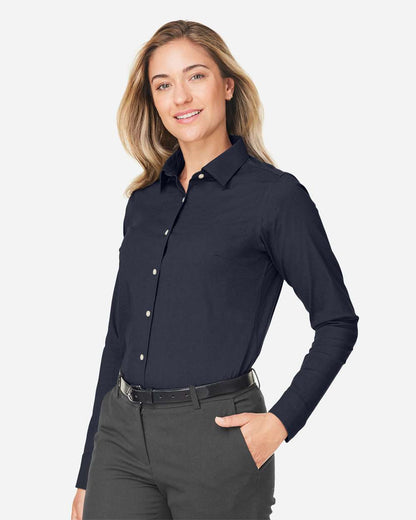 Women's CrownLux PerformanceÂ® Spencer Poplin Dress Shirt