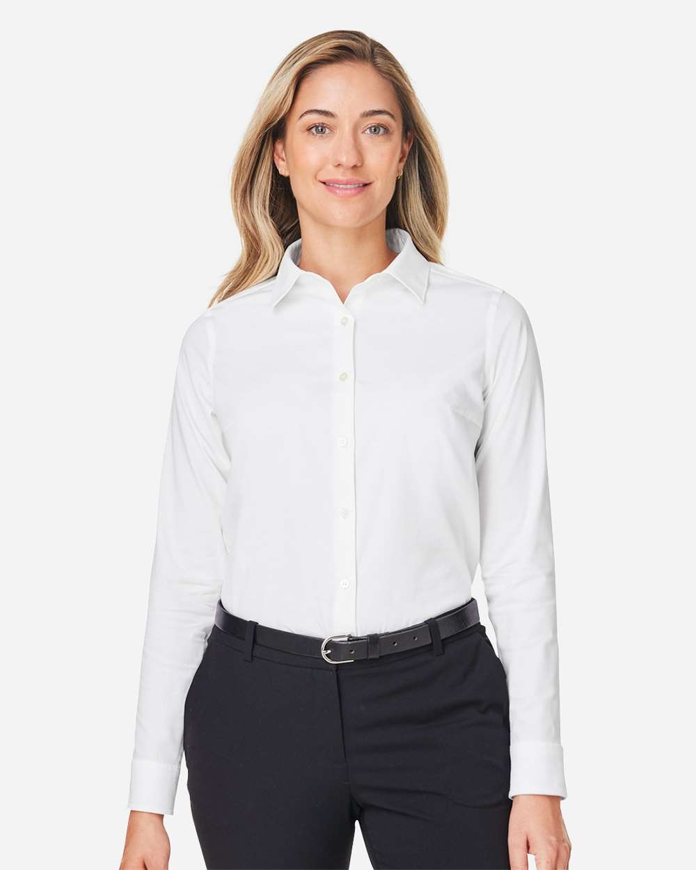 Women's CrownLux PerformanceÂ® Spencer Poplin Dress Shirt