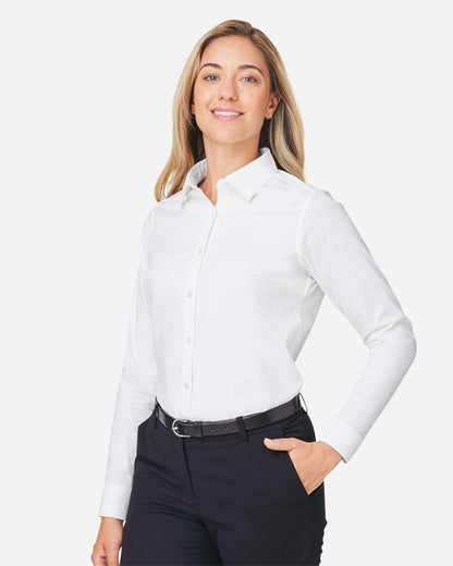 Women's CrownLux PerformanceÂ® Spencer Poplin Dress Shirt