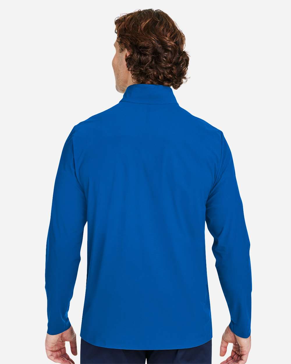 Men's CrownLux PerformanceÂ® Windsor Welded Quarter-Zip Pullover