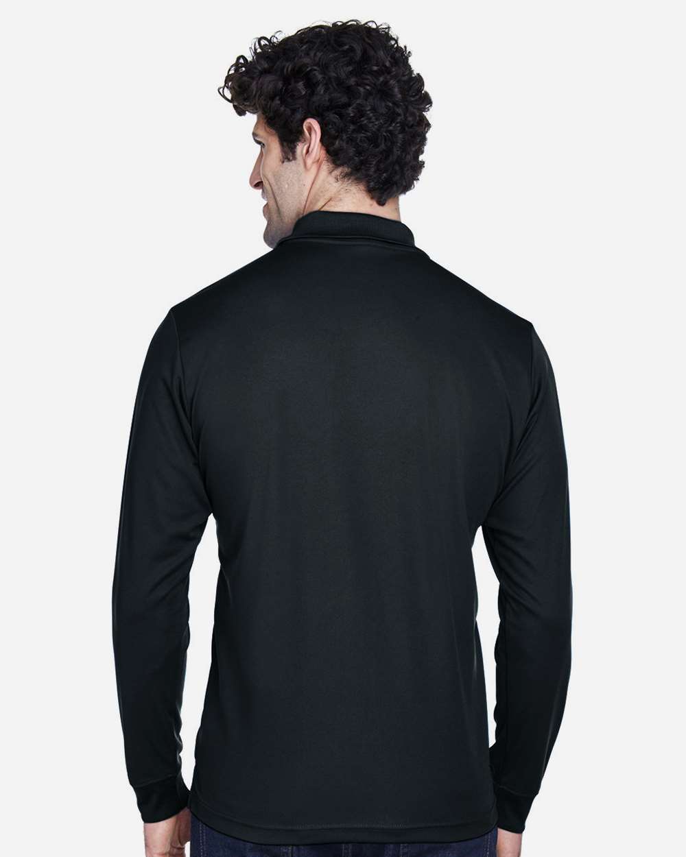 Men's Tall Pinnacle Performance Long Sleeve PiquÃ© Polo