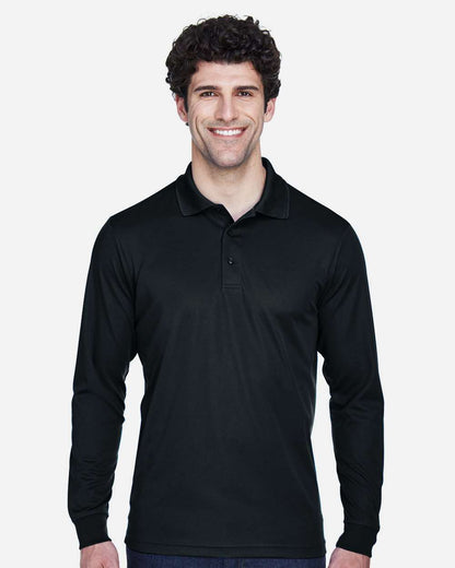 Men's Tall Pinnacle Performance Long Sleeve PiquÃ© Polo