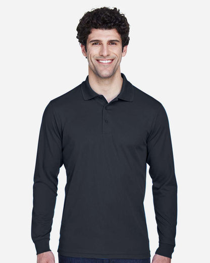 Men's Tall Pinnacle Performance Long Sleeve PiquÃ© Polo