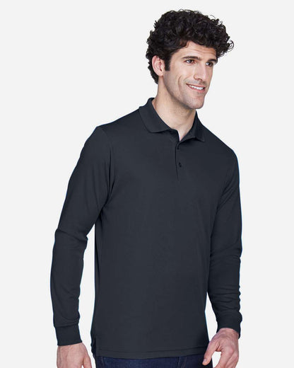 Men's Tall Pinnacle Performance Long Sleeve PiquÃ© Polo