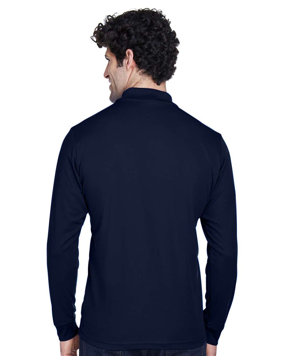 Men's Tall Pinnacle Performance Long Sleeve PiquÃ© Polo