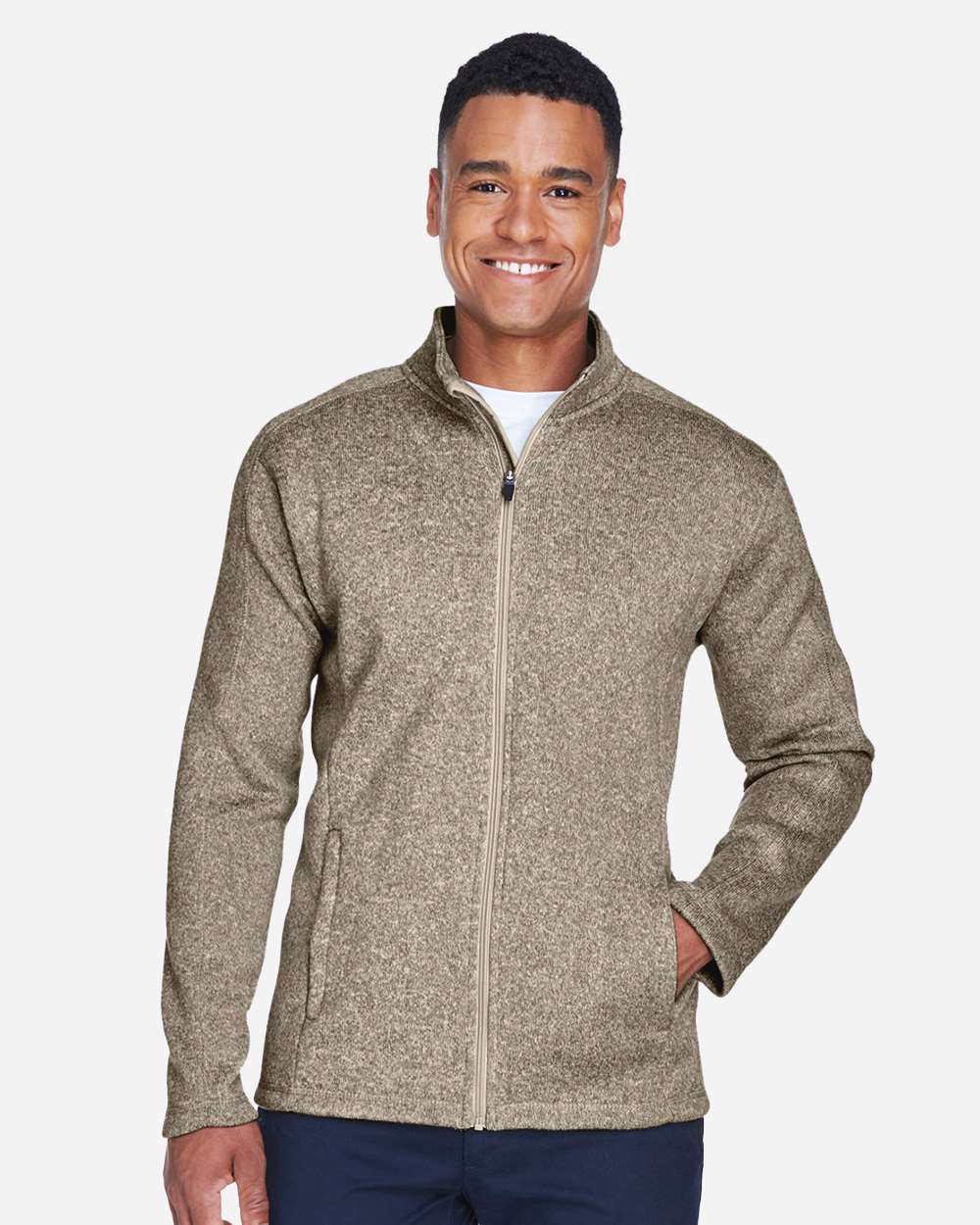 Men's Bristol Full-Zip Sweater Fleece Jacket