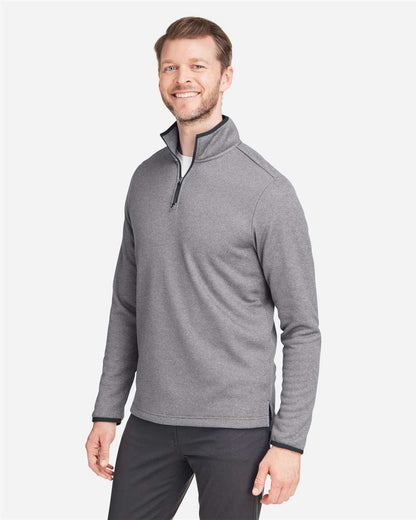 Men's Venture Heathered Stripe Quarter-Zip Pullover