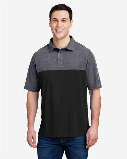 Men's Fusion ChromaSoftÂ™ Colorblock Polo